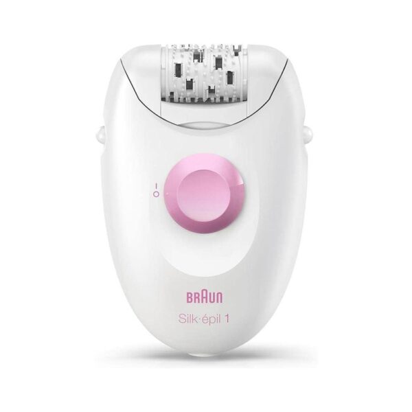 Braun Silk Epil 1 Epilator Corded Electric Tweezer Hair Removal From Legs & Body - White - Image 4