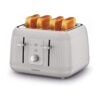 Kenwood Dawn 4 Slice Toaster With 5 Browning Settings 1800W - Oatmeal Cream - Image 3