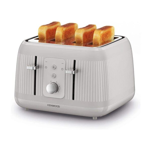 Kenwood Dawn 4 Slice Toaster With 5 Browning Settings 1800W - Oatmeal Cream - Image 3