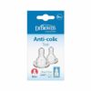 Dr Browns Options+ Level 1 Narrow Neck Teat 2 Pack 0 Months+ - Transparent - Image 4