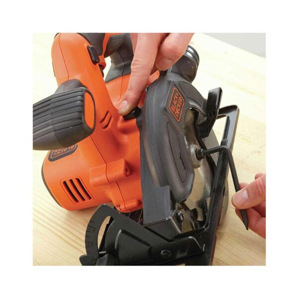Black & Decker 18V Circular Saw With 1.5Ah Battery And 400mA Charger - Orange/Black - Image 2