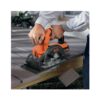 Black & Decker 18V Circular Saw With 1.5Ah Battery And 400mA Charger - Orange/Black - Image 5