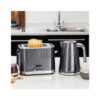 Russell Hobbs Geo Steel Cordless Electric Kettle Contemporary Design Textured Stainless Steel 1.7 Litre - Silver - Image 2