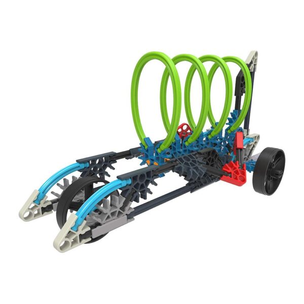 K'Nex Rad Rides 12 In 1 Building Set Educational Construction Toys For Boys & Girls 206 Pieces - Multicolour - Image 4