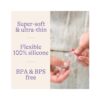 Lansinoh Contact Nipple Shields With Protective Case 24mm 2 Pack - Transparent - Image 3