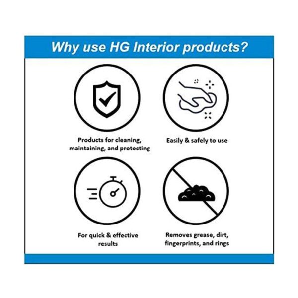HG All Plastic Cleaner Spray Multi Use Interior Cleaning - 500ml - Image 4