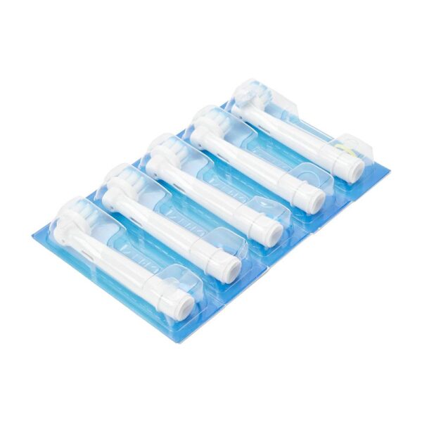 Oral-B Clean & Care Sensitive Clean Electric Toothbrush Replacement Heads 5 Pack - White - Image 3