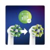 Oral-B Cross Action CleanMaximiser Replacement Toothbrush Heads 10 Pack - White - Image 2