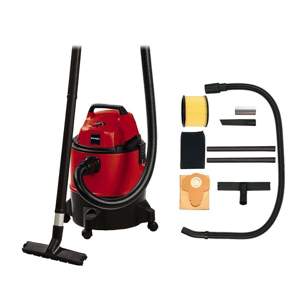 Einhell TC-VC 1825 Wet And Dry Vacuum Cleaner With Blow Function 1250W 25 Litres Tank - Red/Black