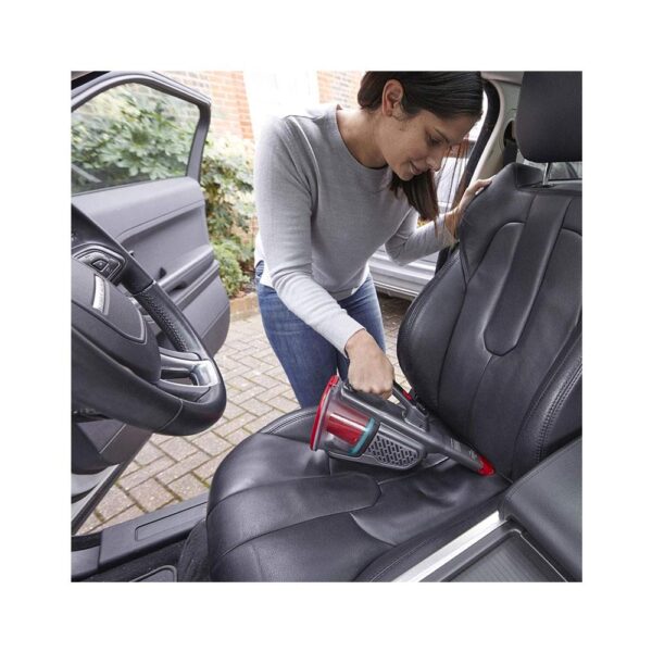 Black & Decker 12V Cordless Handheld Vacuum Cleaner Dustbuster 1.5Ah - Red/Grey - Image 6