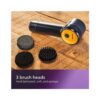 Philips Sneaker Cleaner Trainer Cleaning Kit With 3 Brush Heads - Blue/Yellow - Image 3