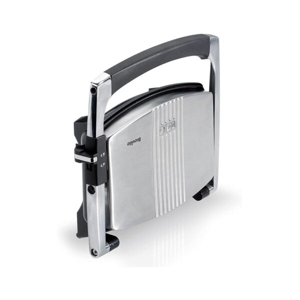 Breville 3 Slice Sandwich Maker And Panini Maker Stainless Steel 1000W - Silver - Image 4