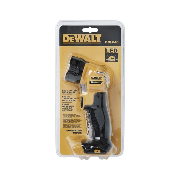 Dewalt 18V XR Li-ion LED Pivot Flashlight Torch Bare Unit - Image 6