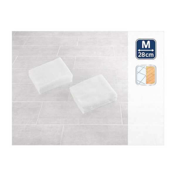Leifheit Clean & Away Magneto Static Disposable Duster Wipes 28cm Wide 30 Cloths - White - Image 2