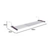 Leifheit Quartett 42 Extendable Aluminium Hanging Dryer Clothes Airer Drying Rack - Blue/White - Image 5