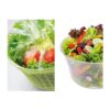 Leifheit Salad Spinner Signature Holds 5.5 Litres Large Clear Serving Bowl Colander Basket - Green & White - Image 5