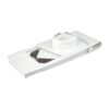 Leifheit All-Purpose Grater Mandolin Slicer 4+1 Vegetable Grater & Cutter Stainless Steel 5 Different Blades - White/Silver - Image 2