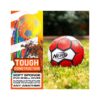 Nerf Proshot Kids Soccer Ball Outdoor Youth Soccer Balls + Air Pump Set Ball Size 3 - Red/White/Black - Image 5