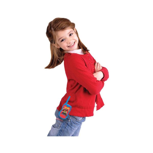 Lexibook Hot Wheels Walkie-Talkies With 200M Transmission Range - Red/Blue - Image 6