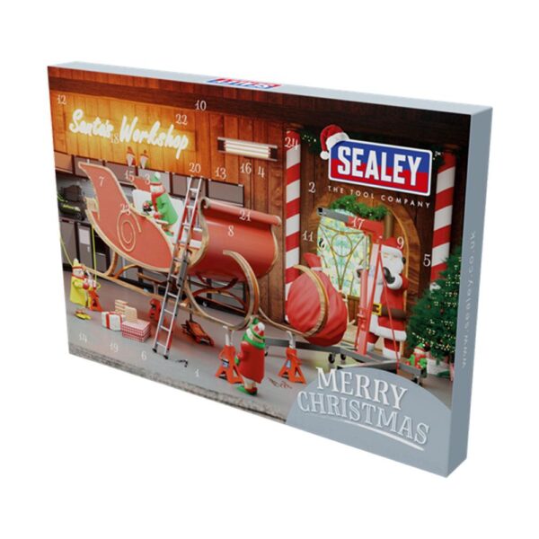 Sealey Premier Advent Calendar Tool Kit Hand Tools Christmas Gift - 40 Piece