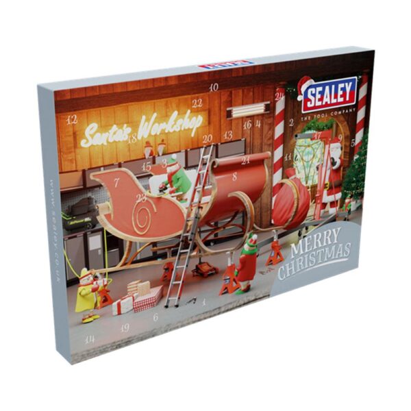 Sealey Premier Advent Calendar Tool Kit Hand Tools Christmas Gift - 40 Piece - Image 2