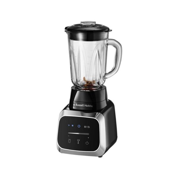 Russell Hobbs Sensigence Jug Blender With Touchscreen Ice Crush & Pulse Function 1000W 1.5 Litres Glass Jug - Black