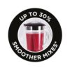 Russell Hobbs Sensigence Jug Blender With Touchscreen Ice Crush & Pulse Function 1000W 1.5 Litres Glass Jug - Black - Image 8