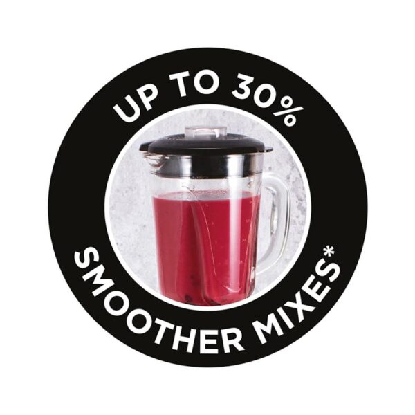 Russell Hobbs Sensigence Jug Blender With Touchscreen Ice Crush & Pulse Function 1000W 1.5 Litres Glass Jug - Black - Image 8
