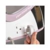 Russell Hobbs Steam Power Pearl Steam Generator Iron Ceramic Soleplate 2600W 1.3 Litres Water Tank - Pink & White - Image 4