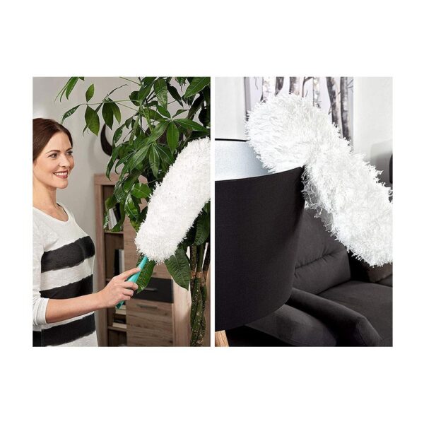 Leifheit Extra Large Hand Held Duster XL Microfibre 38cm - Turquoise - Image 5
