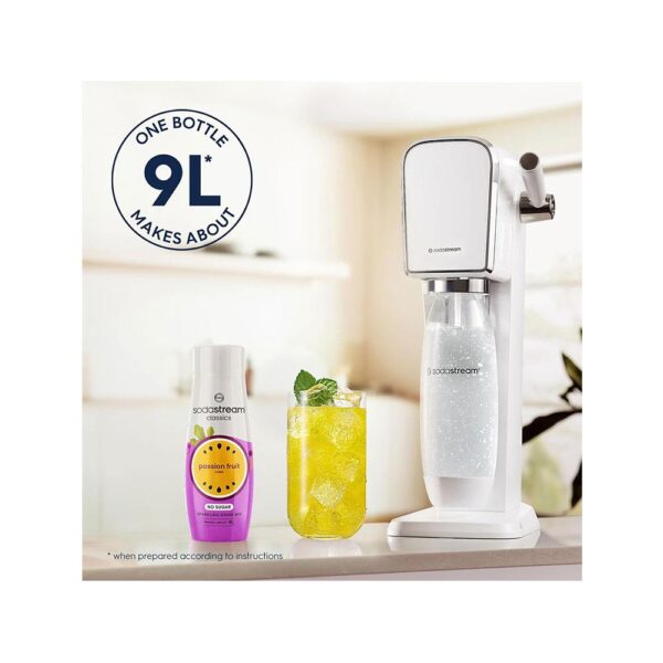 SodaStream Classic Zeros Passionfruit Sparkling Drink Mix 440ml - Image 3
