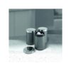 Morphy Richards Accents Kitchen Storage Canisters Set of 3 Stainless Steel - Titanium - Image 2