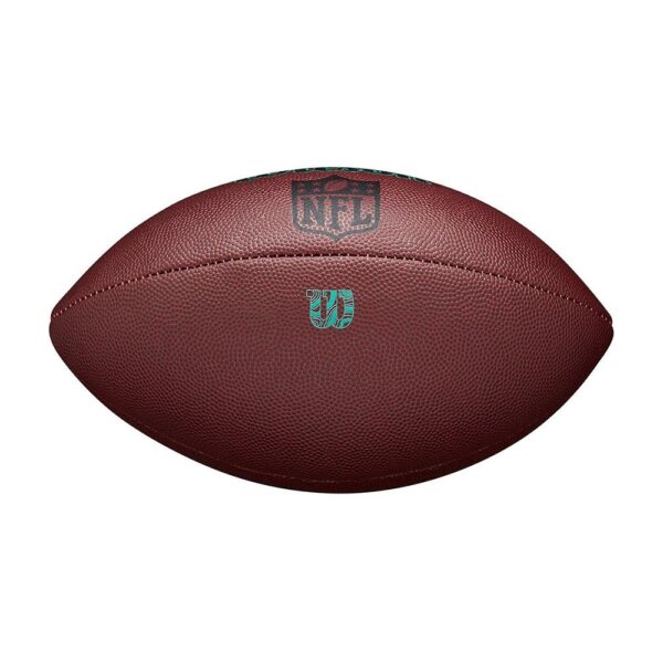 Wilson NFL Ignition Pro Eco American Football Ball Size Official - Brown/Navy - Image 6