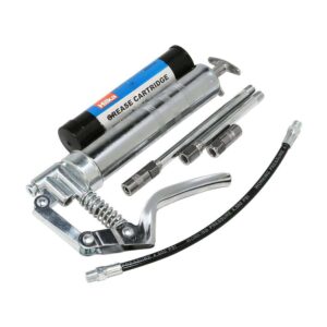 Hilka Manual Grease Gun Set - Silver/Black