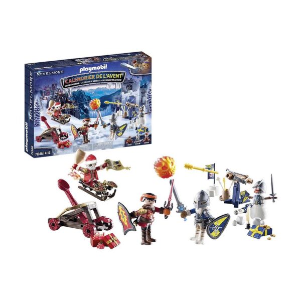 Playmobil Advent Calendar Novelmore Battle In The Snow - Multicolour