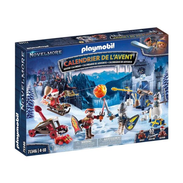 Playmobil Advent Calendar Novelmore Battle In The Snow - Multicolour - Image 2