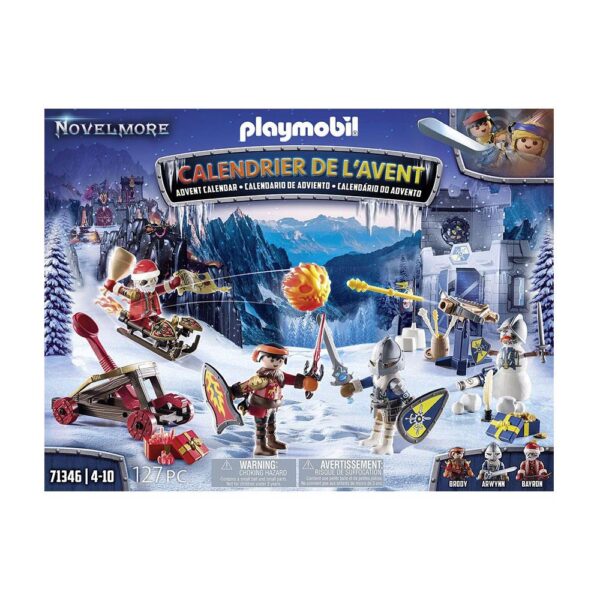 Playmobil Advent Calendar Novelmore Battle In The Snow - Multicolour - Image 4