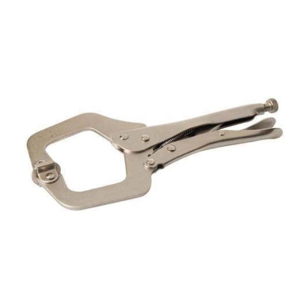 Silverline C-Type Welding Clamps 450mm - Silver - Image 3