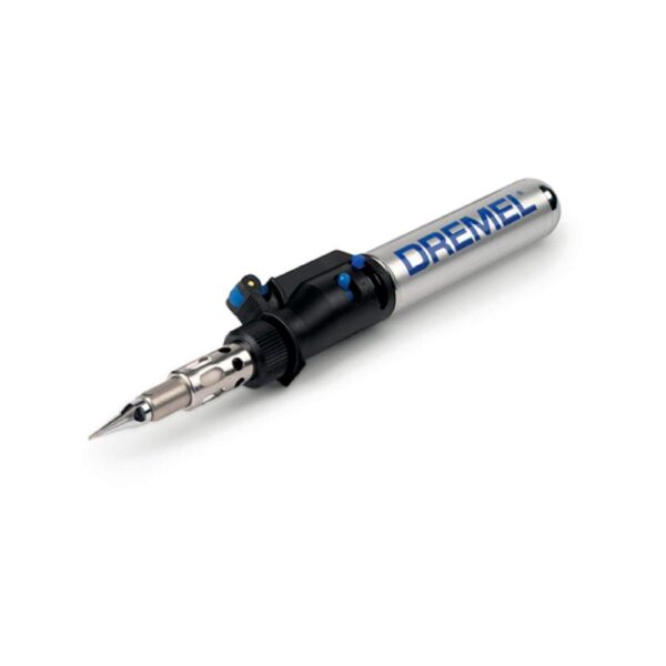 Dremel Versa Tip Butane Soldering Iron Cordless 6-In-1 Gas Torch - Silver/Black - Image 2