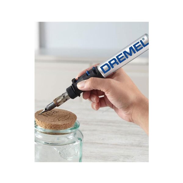 Dremel Versa Tip Butane Soldering Iron Cordless 6-In-1 Gas Torch - Silver/Black - Image 4