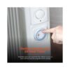 Warmlite 7 Fin Oil Filled Radiator With Adjustable Thermostat & 24 Hour Timer 1500W - White - Image 8