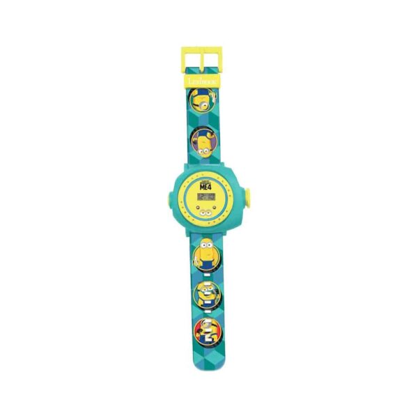 Lexibook Despicable Me Minions Children's Projection Watch With 20 Images - Yellow/Blue - Image 2
