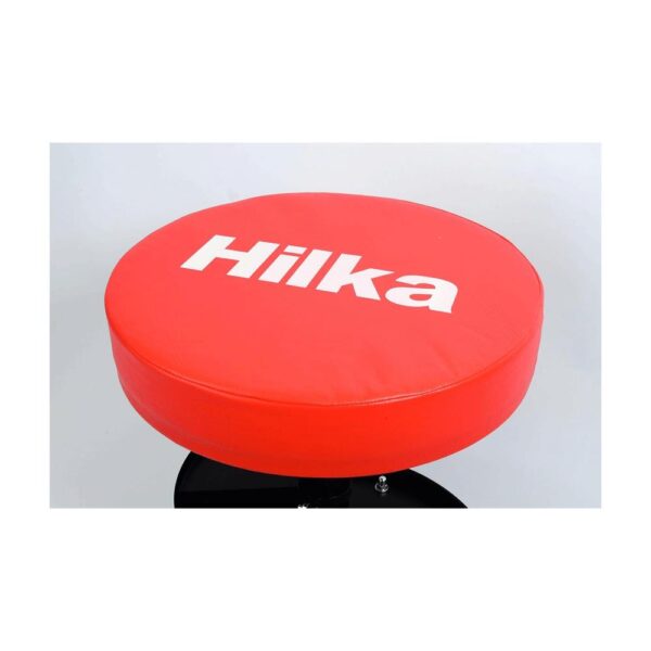 Hilka Mechanics Seat With Storage - Red/Black - Image 4