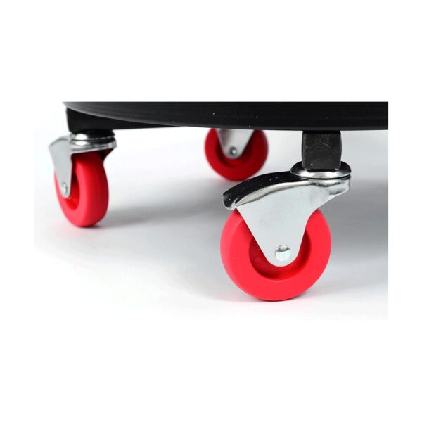 Hilka Mechanics Seat With Storage - Red/Black - Image 6