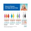 TePe Interdental Brush Original 0.5mm 25 Piece - Red - Image 4