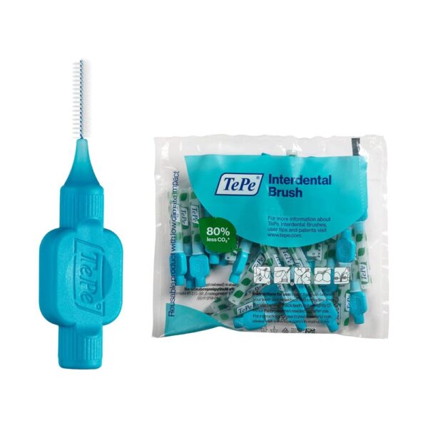 TePe Interdental Brush Original 0.6mm 25 Piece - Blue