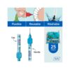 TePe Interdental Brush Original 0.6mm 25 Piece - Blue - Image 5