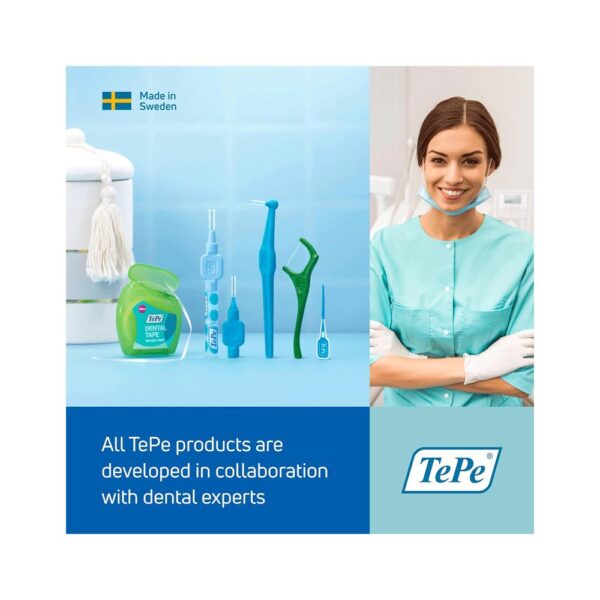 TePe Interdental Brush Original 0.8mm 25 Piece - Green - Image 6