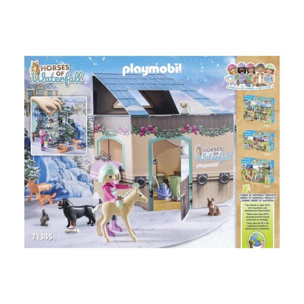 Playmobil Christmas Sleigh Ride Advent Calendar Christmas Toys - 68 Pieces - Image 5