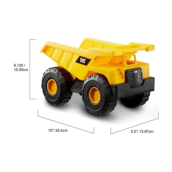 CAT Construction Fleet Dump Truck Vehicle Toys - Yellow - Image 3